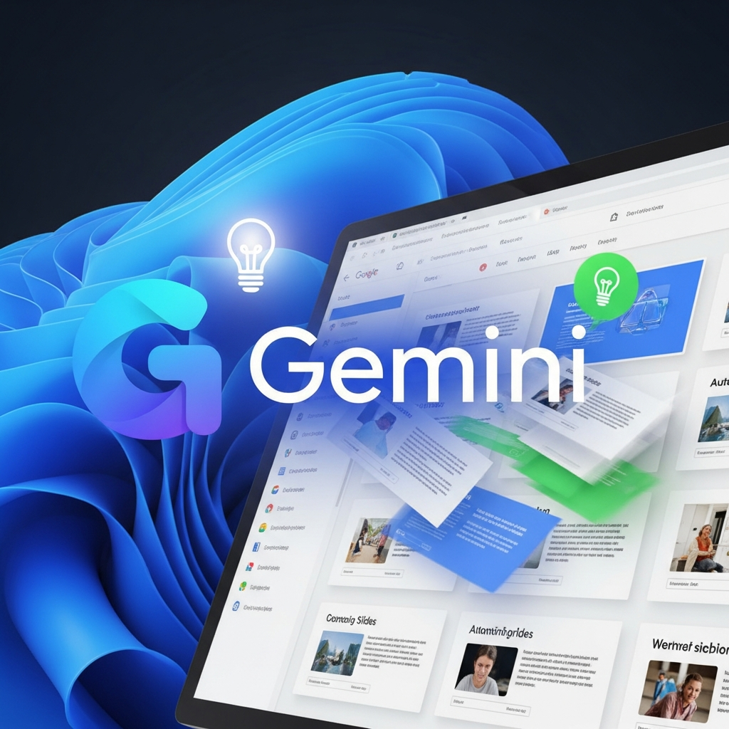 Gemini et Google Slides : L'IA Révolutionne la Création de Présentations Professionnelles